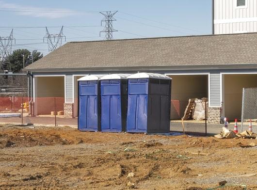 you can rent construction porta potties for your job site by contacting us and discussing your specific needs and details of your project